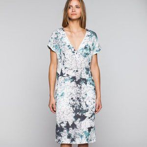 Emerson Fry V Turquoise Rock Column Dress Small